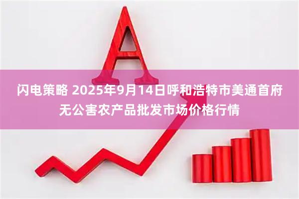 闪电策略 2025年9月14日呼和浩特市美通首府无公害农产品批发市场价格行情