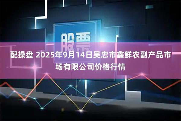 配操盘 2025年9月14日吴忠市鑫鲜农副产品市场有限公司价格行情